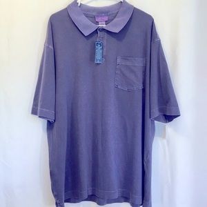 Dockers Purple Wash Polo Shirt